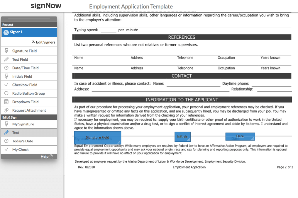 Image of how to Send airSlate SignNow Templates to be Signed using airSlate SignNow.