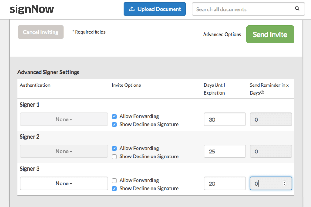 Image of how to Set Expiration Dates and Reminders using airSlate SignNow.