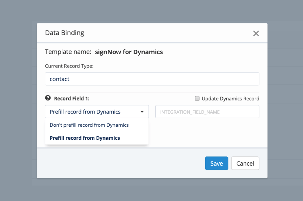 Image of how to Prefill Documents and Update Dynamics Records using airSlate SignNow.