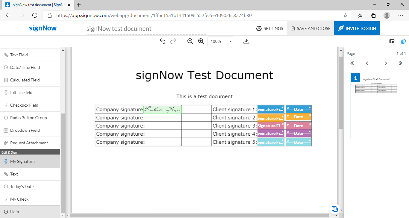 create a digital signature to copy and paste