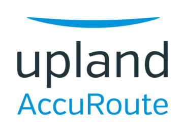 Upland AccuRoute logo