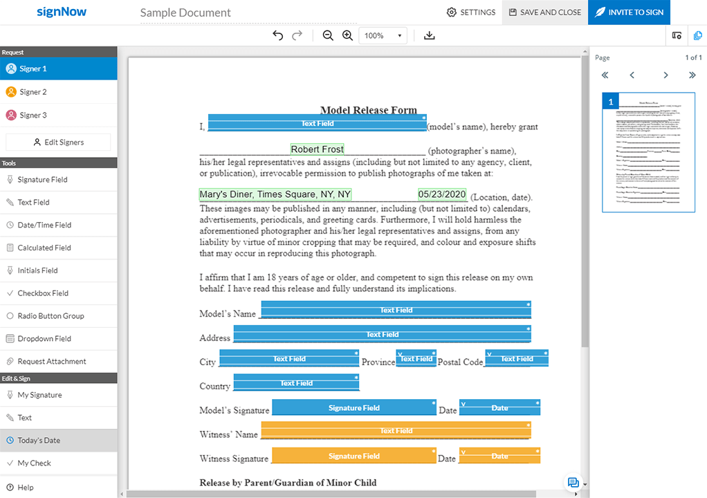 Keep things organized here