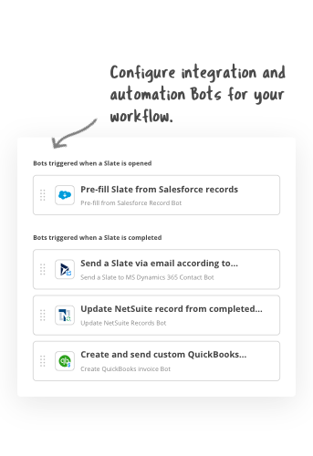 Built-in robotic process automation