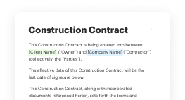 Document signing progress illustration