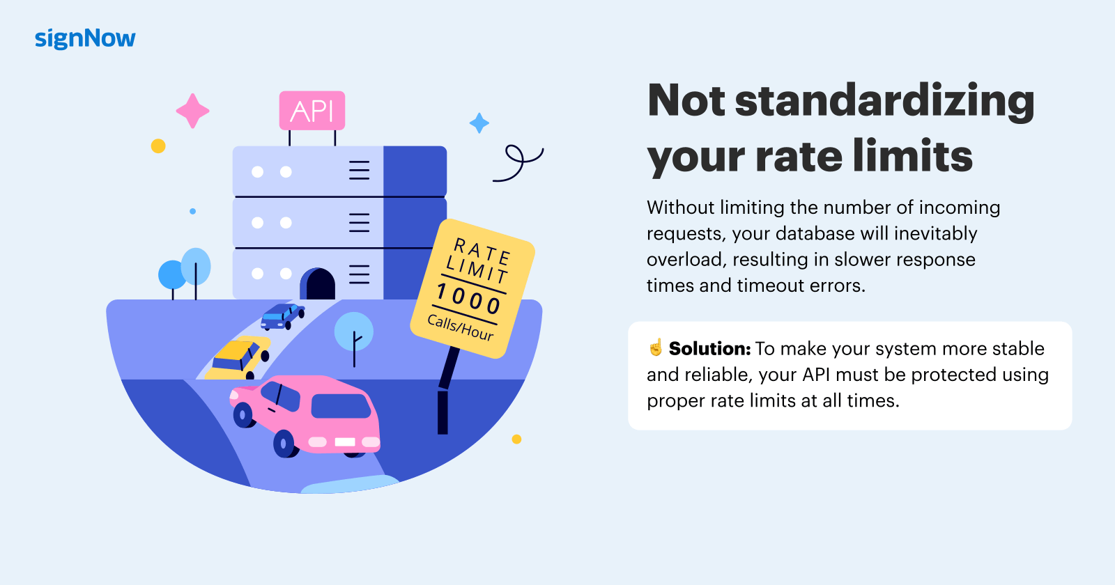 10 mistakes to avoid when building an API: Infographic