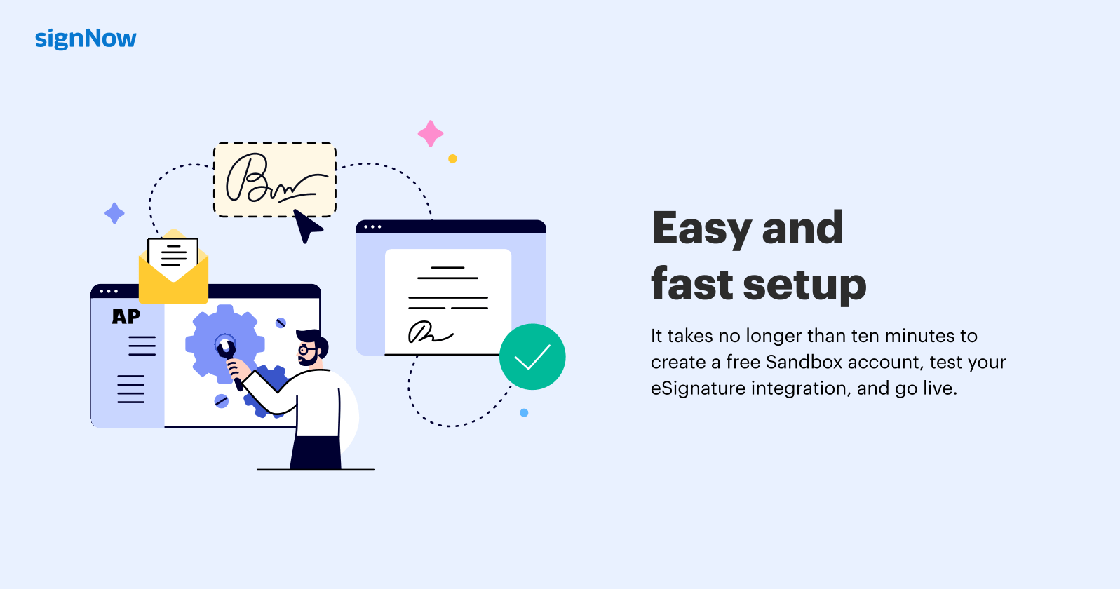 7 reasons to use the signNow API: Infographic