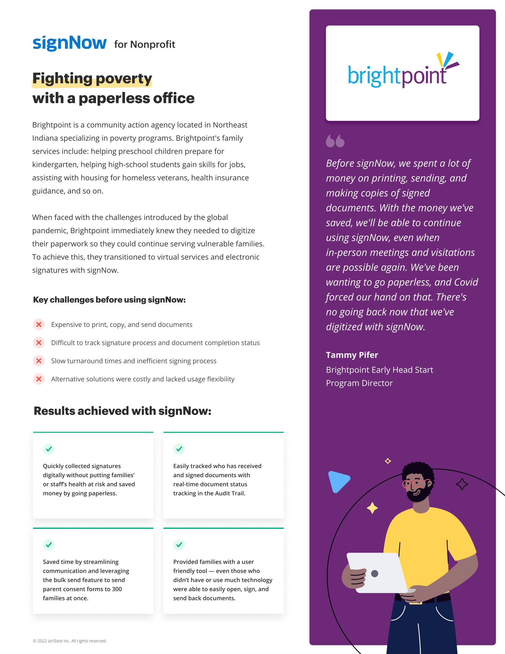 Brightpoint: eSignatures for a community action agency
