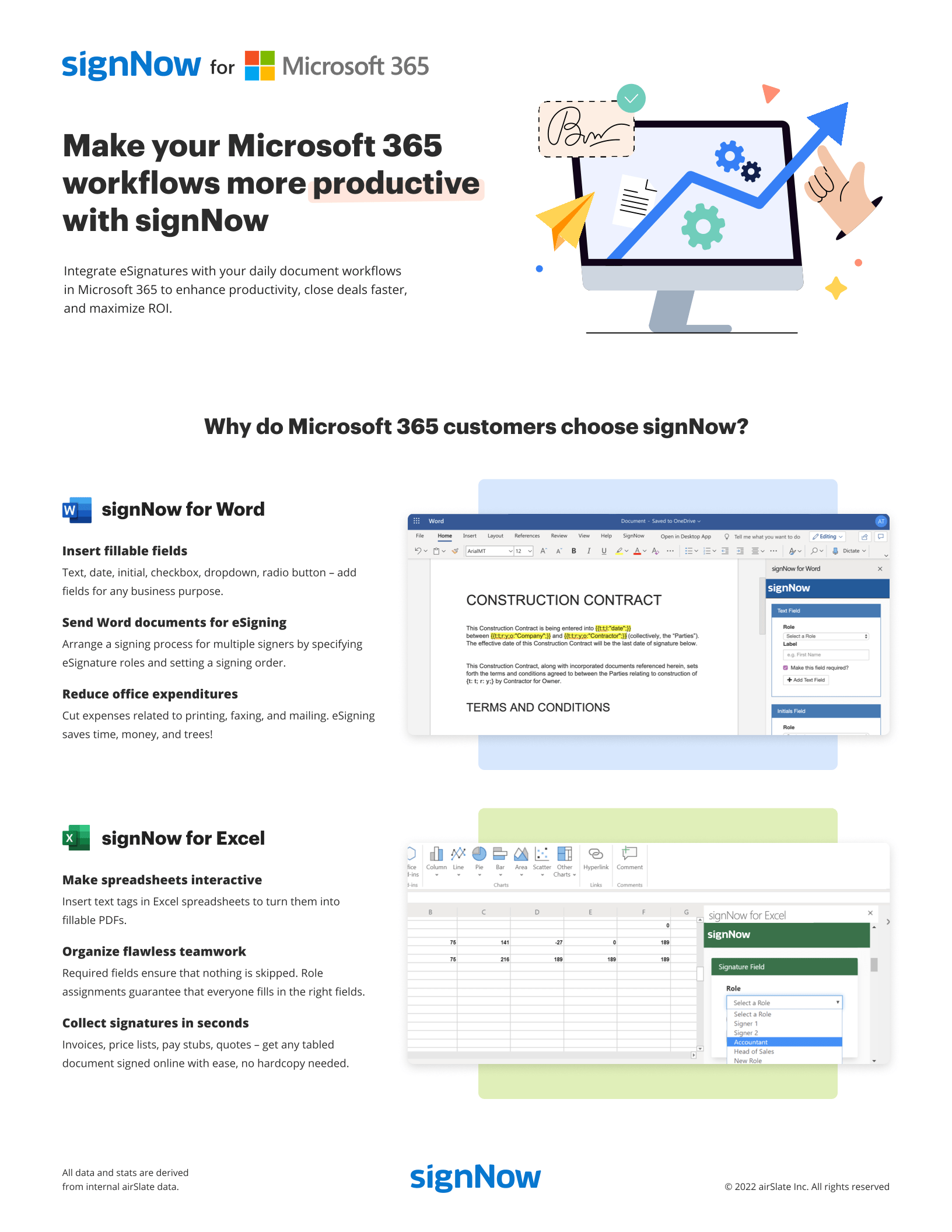 signNow for Microsoft 365 overview