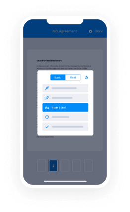 How to sign a PDF document with an iPhone