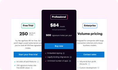 Fully-featured free trial
