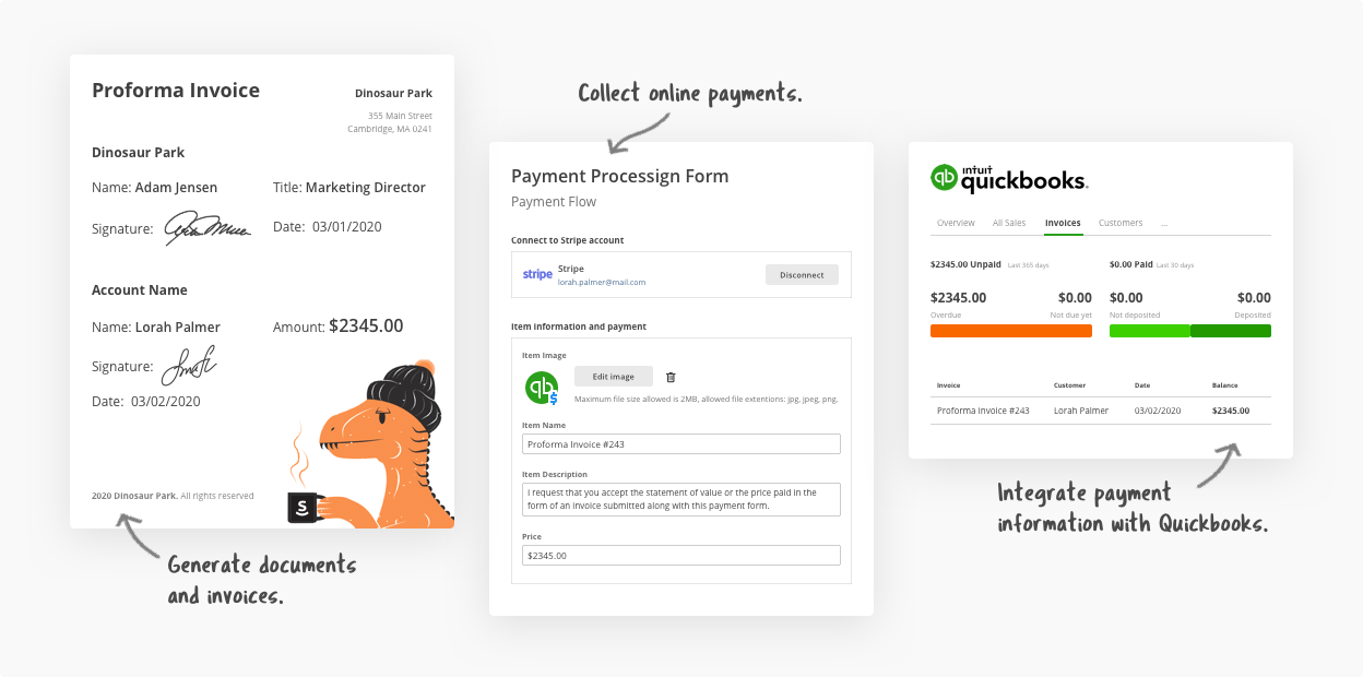 Connect contract
