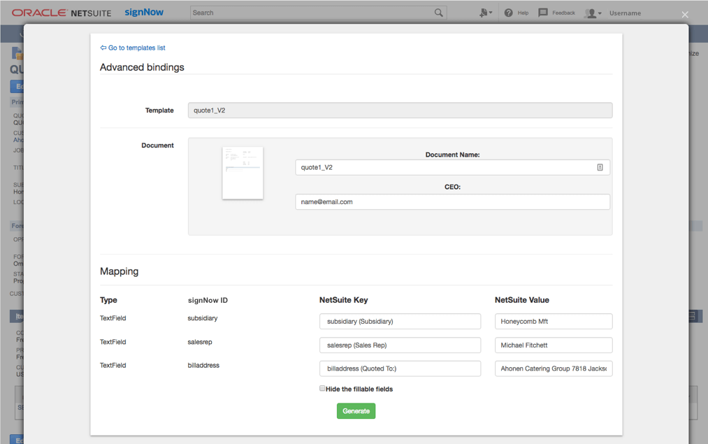 | Build eSignature workflows